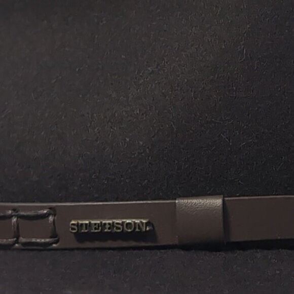 Stetson Hat Brown Wool Western Cowboy Hat Crushable Handmade is  USA - Picture 5 of 14